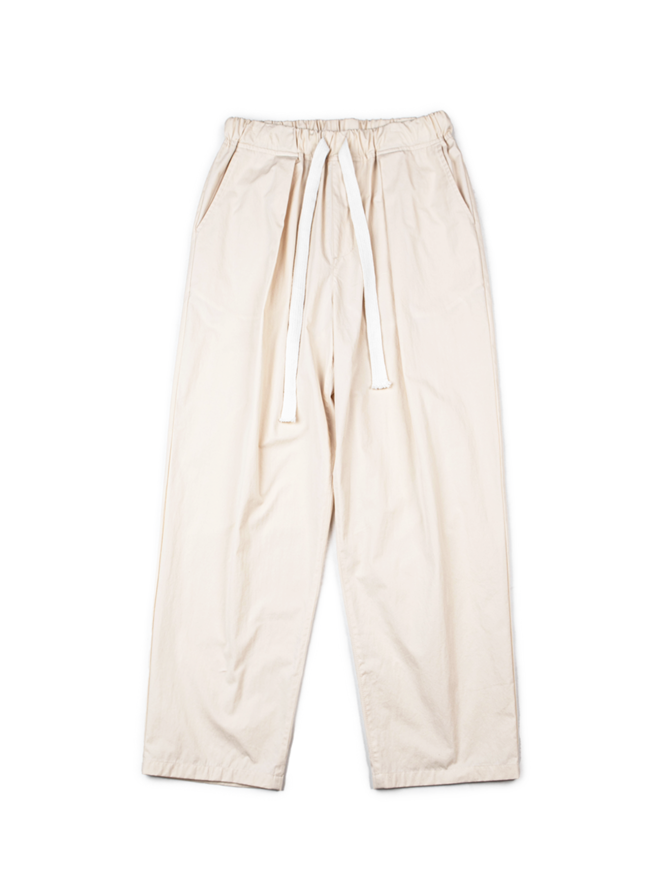 Symmetric relaxer pants #12 [cream]