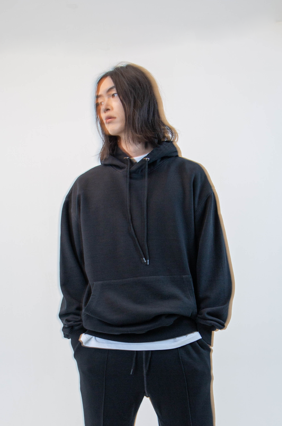 Symmetric hoodie #23 [black]