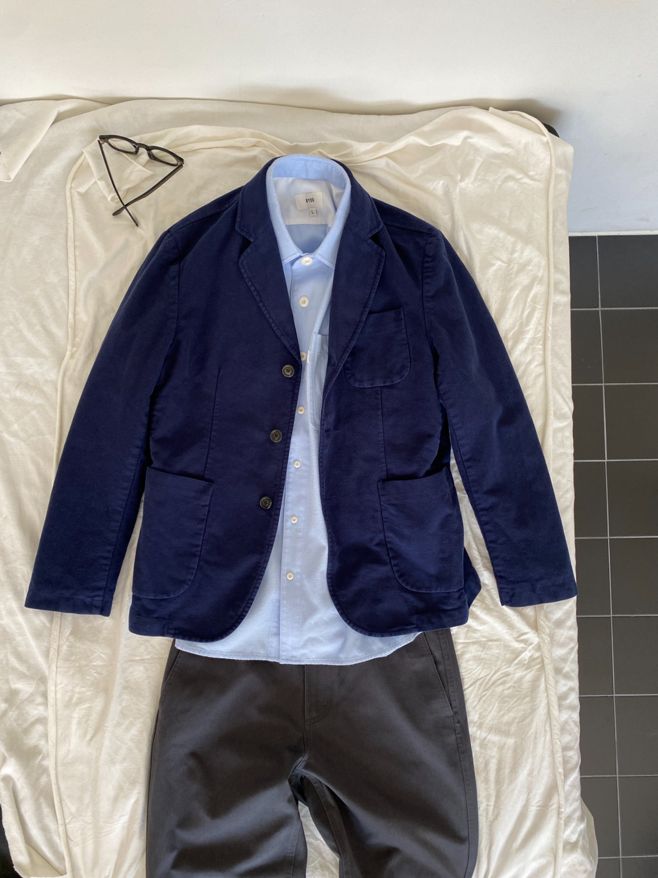 Dyed jacket #1 [D.Blue]